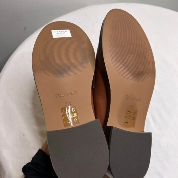 Madewell Womens $158 Vernon Loafer in Leather Dried Maple Size 8.5 NL839 - Picture 9 of 9